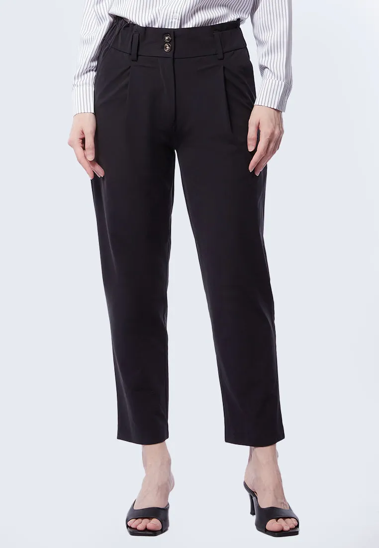 High Waist Paperbag Pants