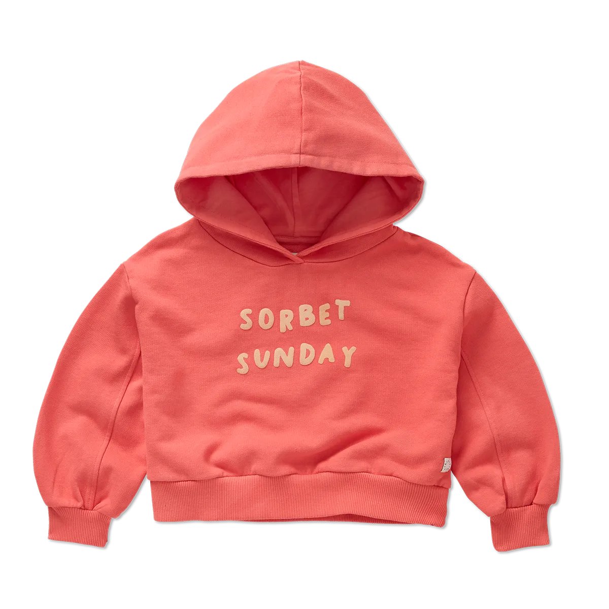 Hooded cropped sweatshirt by Sproet & Sprout