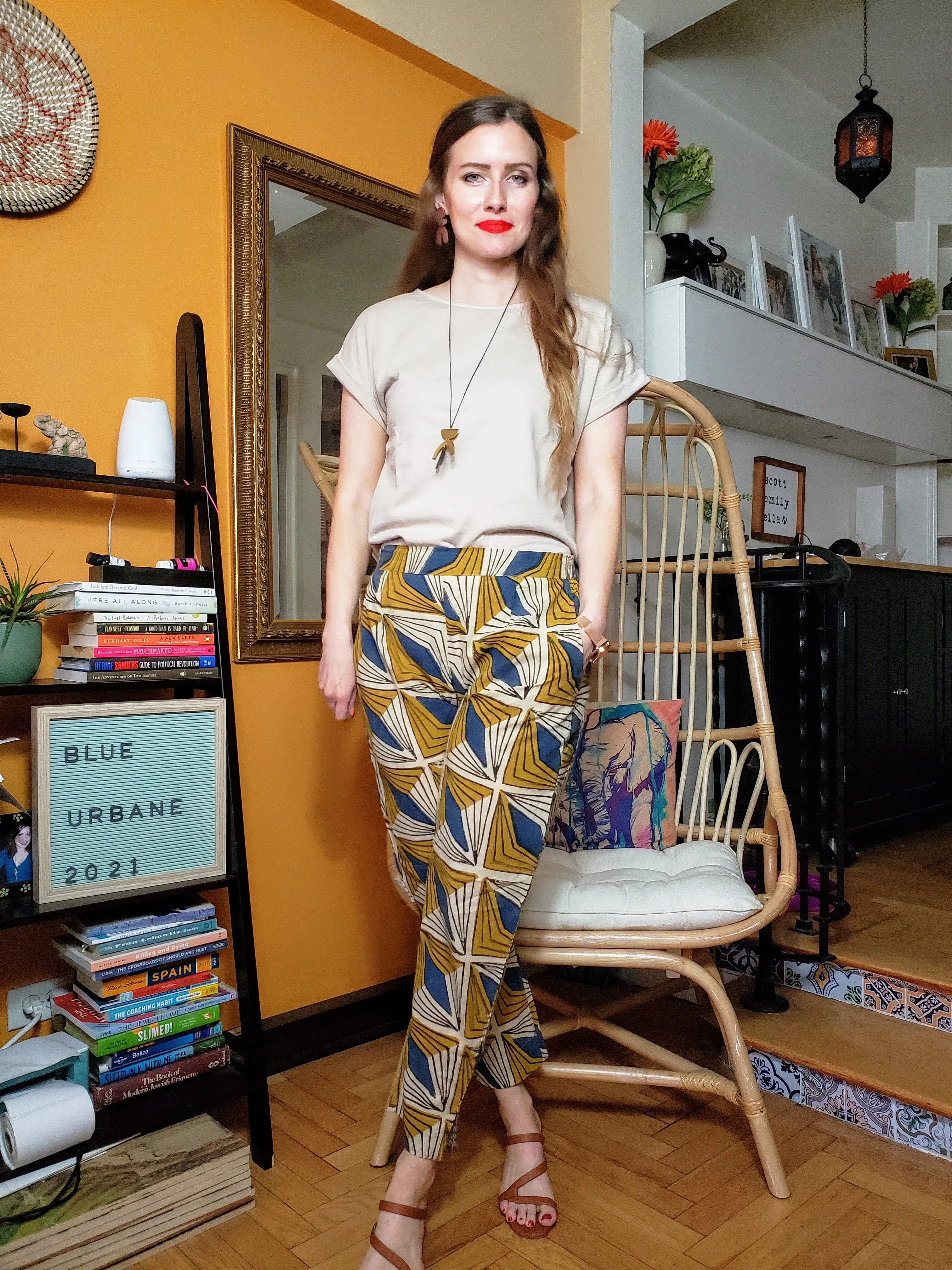 Houston Street Blockprint Lounge Pants