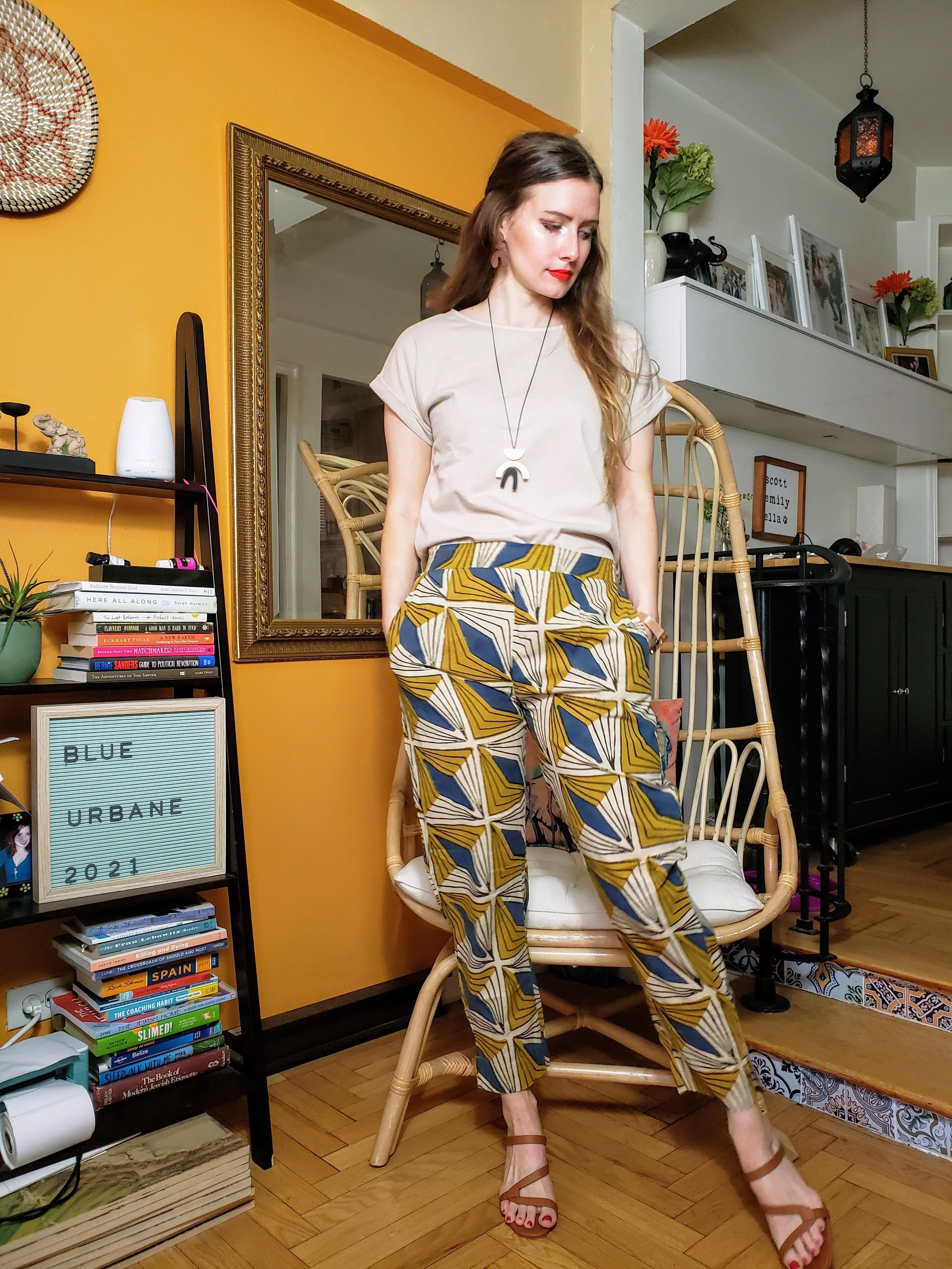 Houston Street Blockprint Lounge Pants