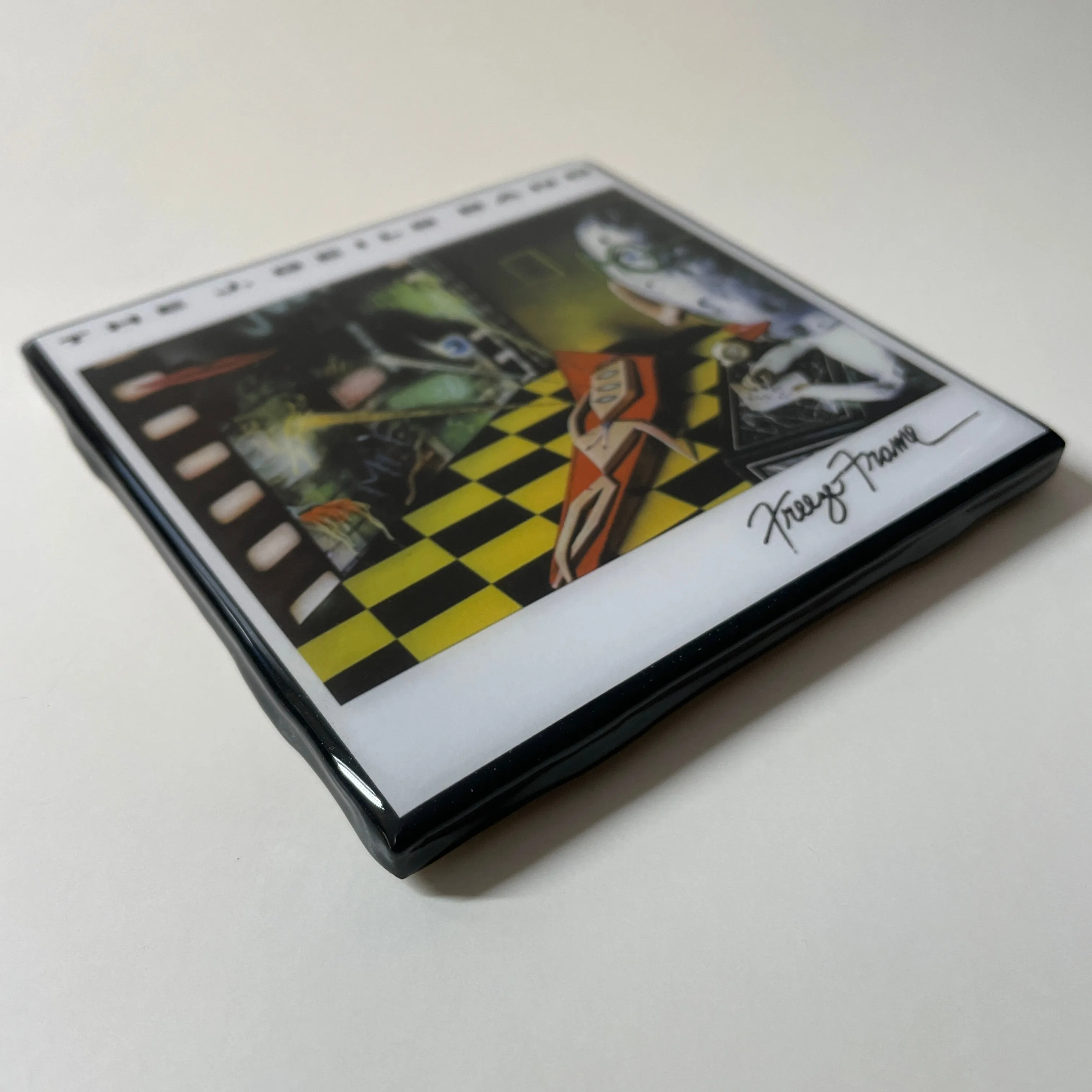 J. GEILS BAND Freeze Frame Coaster Custom Ceramic Tile
