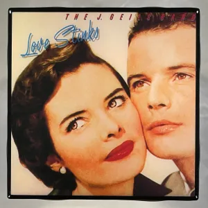 J. GEILS BAND Love Stinks Record Cover Ceramic Tile Coaster