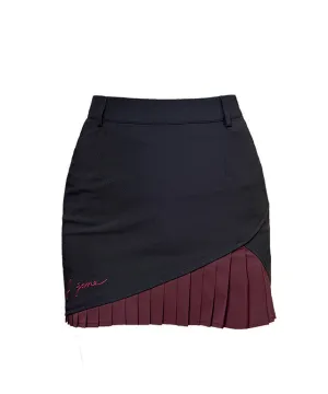 J.Jane Hidden Pleats Skirt (Navy)