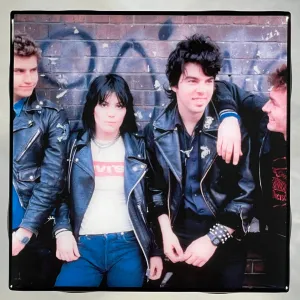 JOAN JETT and the Blackhearts Coaster Custom Ceramic Tile
