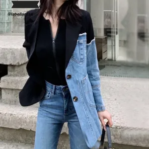 Jordyn 2 Tone Blazer Plus