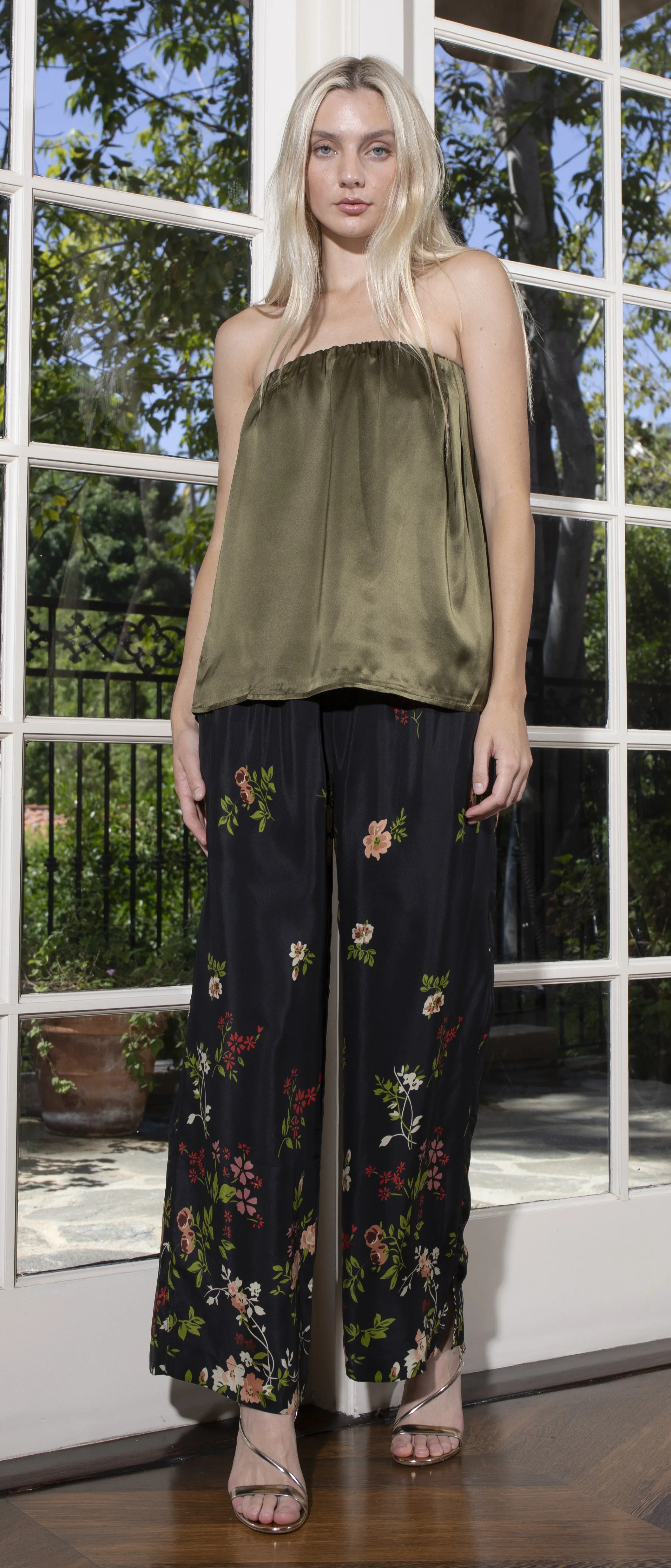 Layla Pleated Camie Pearl