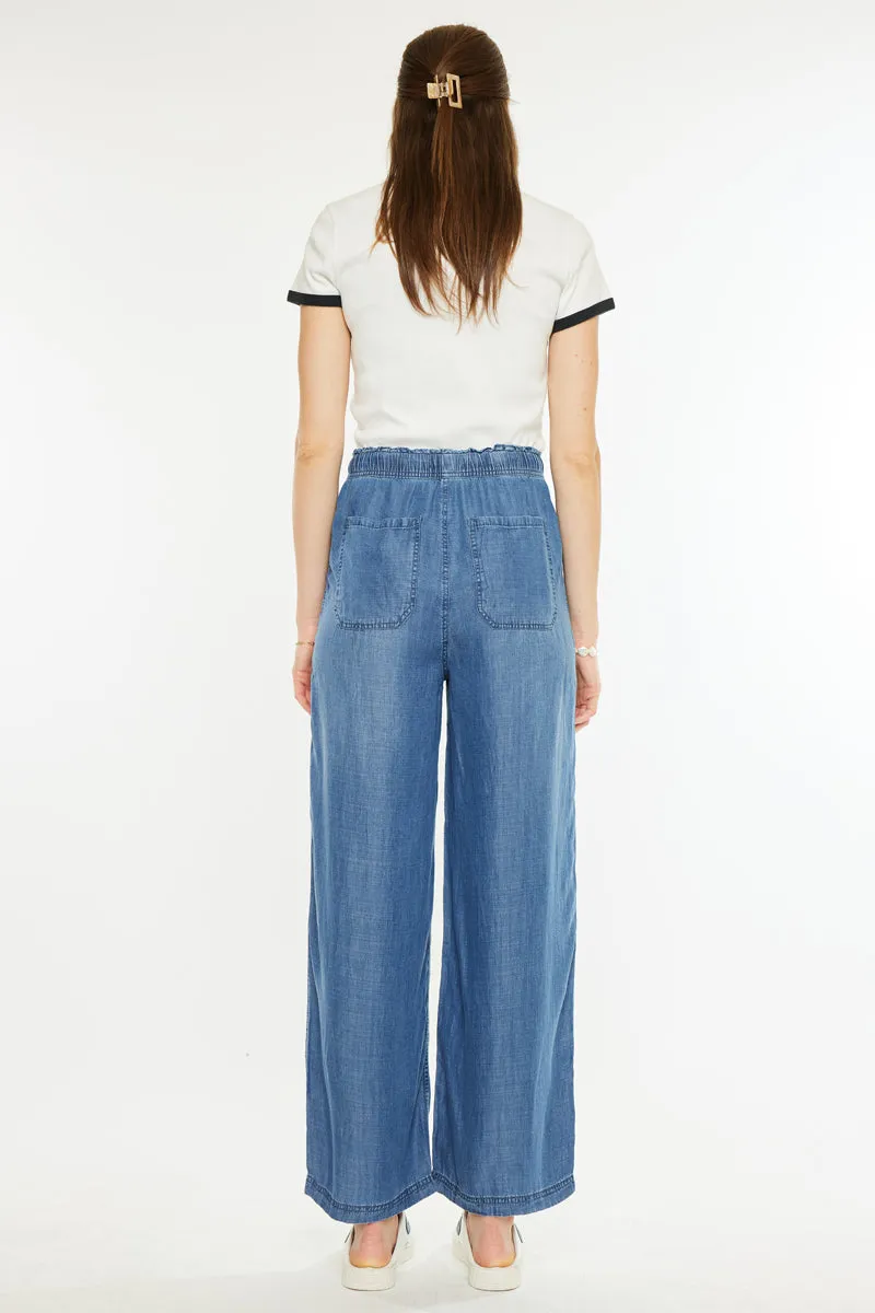 Lin Ultra High Rise Paperbag Wide Pants