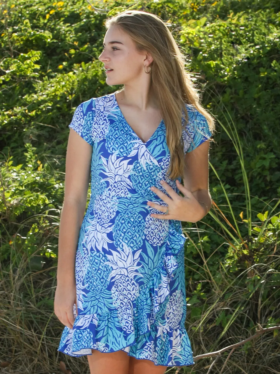 Lola Faux Wrap Dress NorthShore