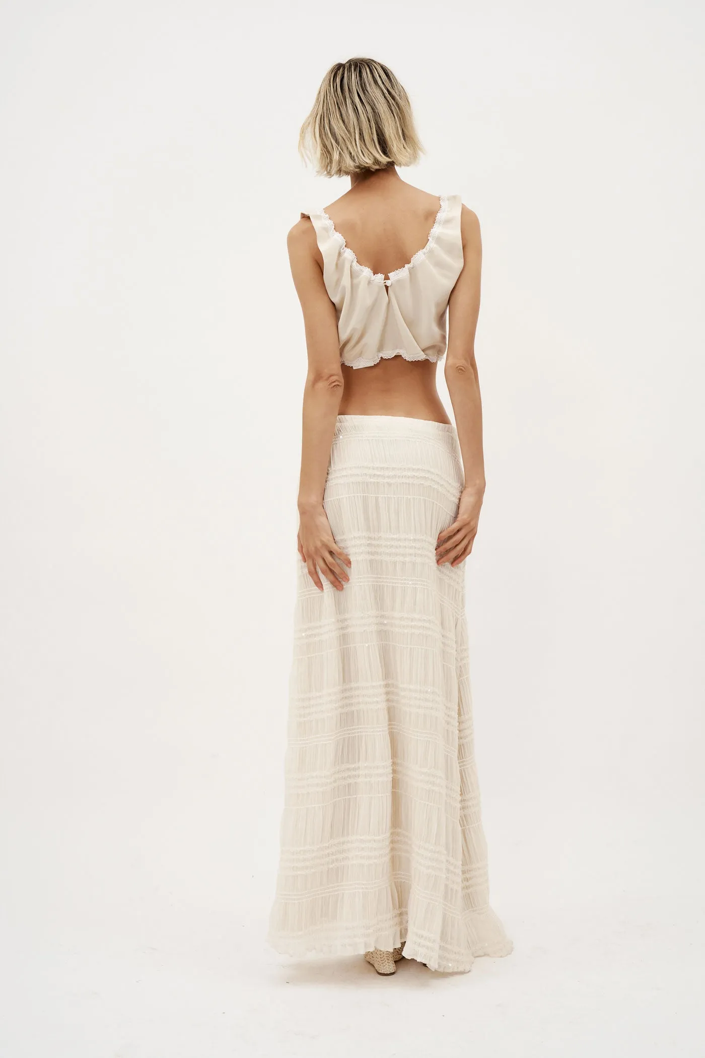 Lucia Ivory Skirt