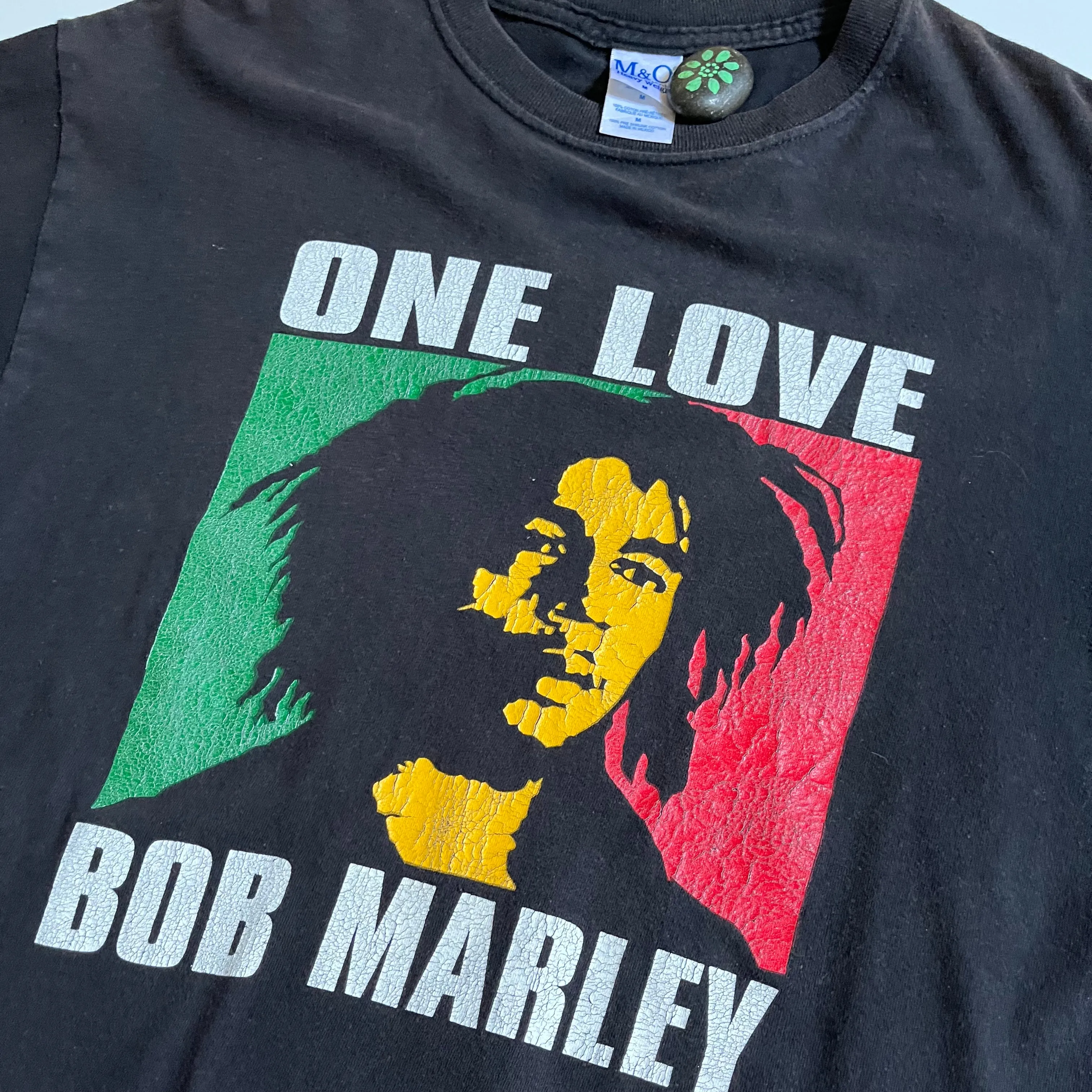 M&O Bob Marley One Love Graphic Tee