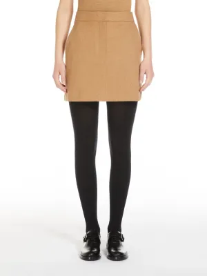MAX MARA Camel Drap Mini Skirt