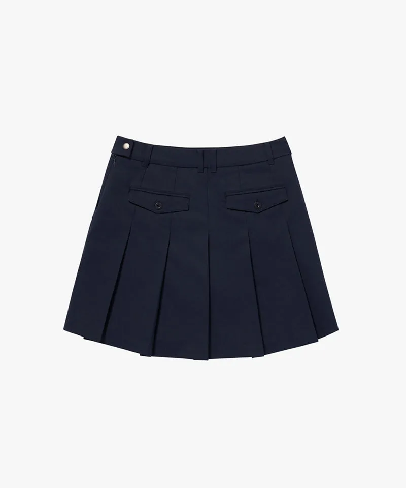 MCC Women's Text Logo Embroidery Skirt - Dark Navy