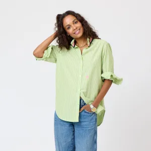 Mia Stripe Ruffle Shirt