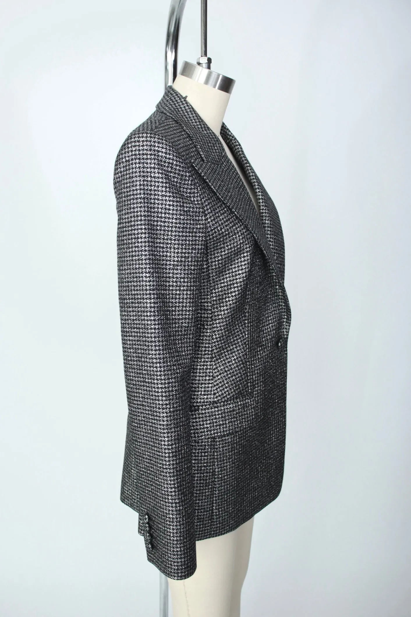 Michael Kors Metallic Houndstooth Blazer*