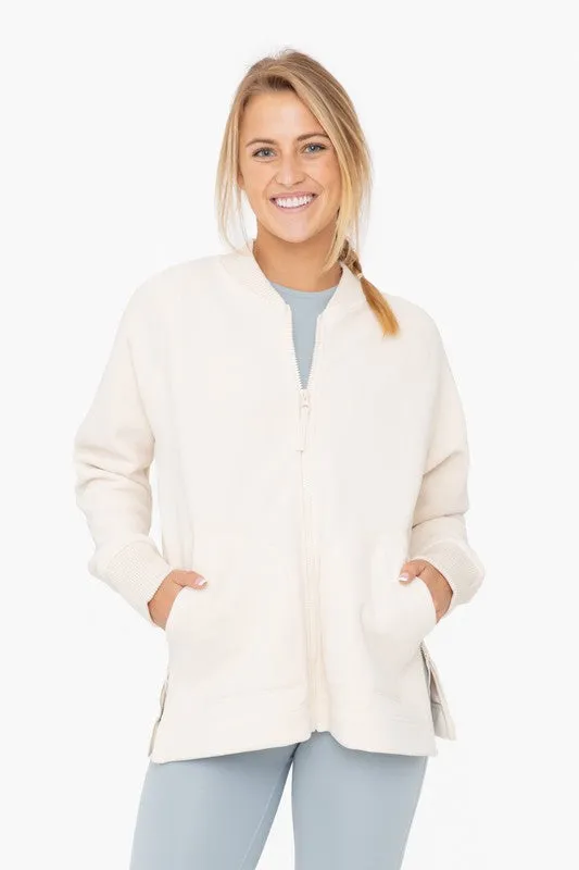 Microfleece Bomber Jacket (2 colors)