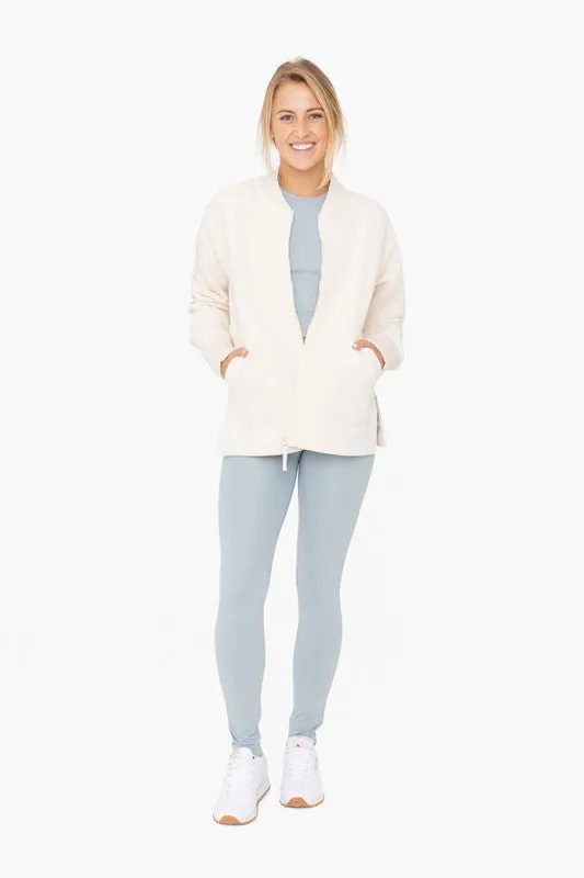 Microfleece Bomber Jacket (2 colors)