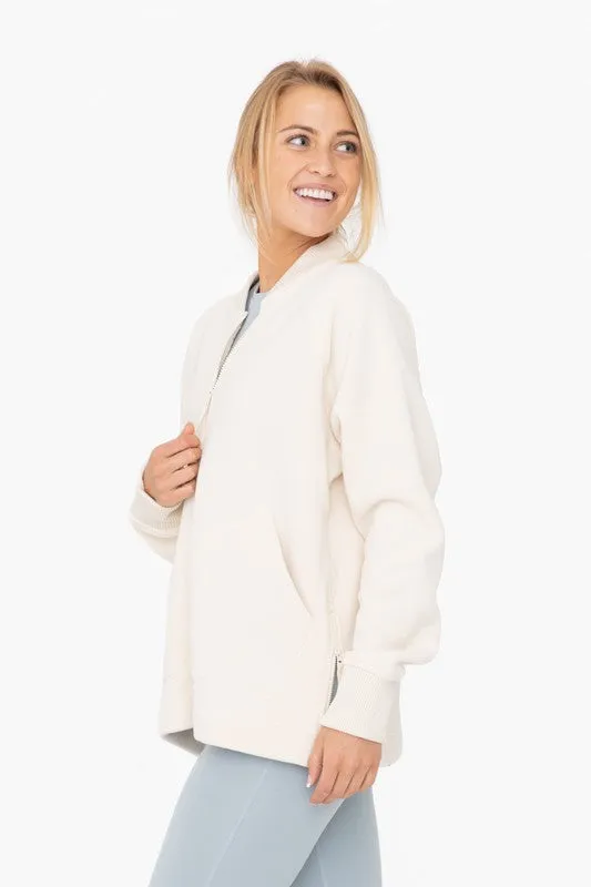 Microfleece Bomber Jacket (2 colors)