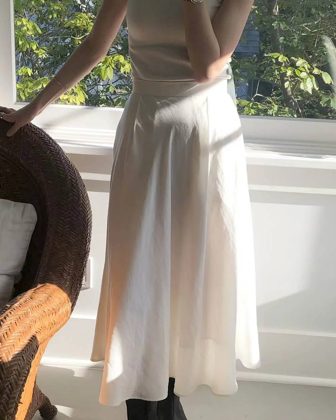 MILA SKIRT IVORY