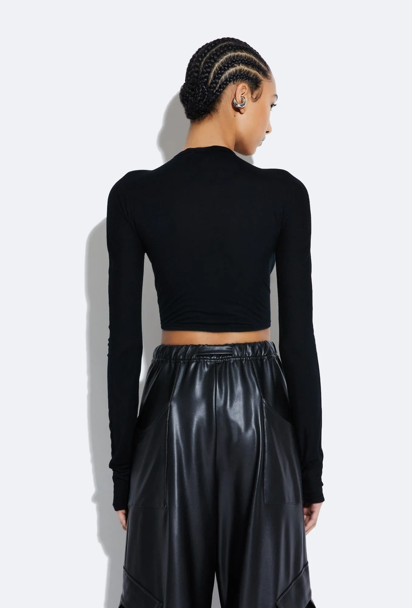 Modal Jersey Cropped Top