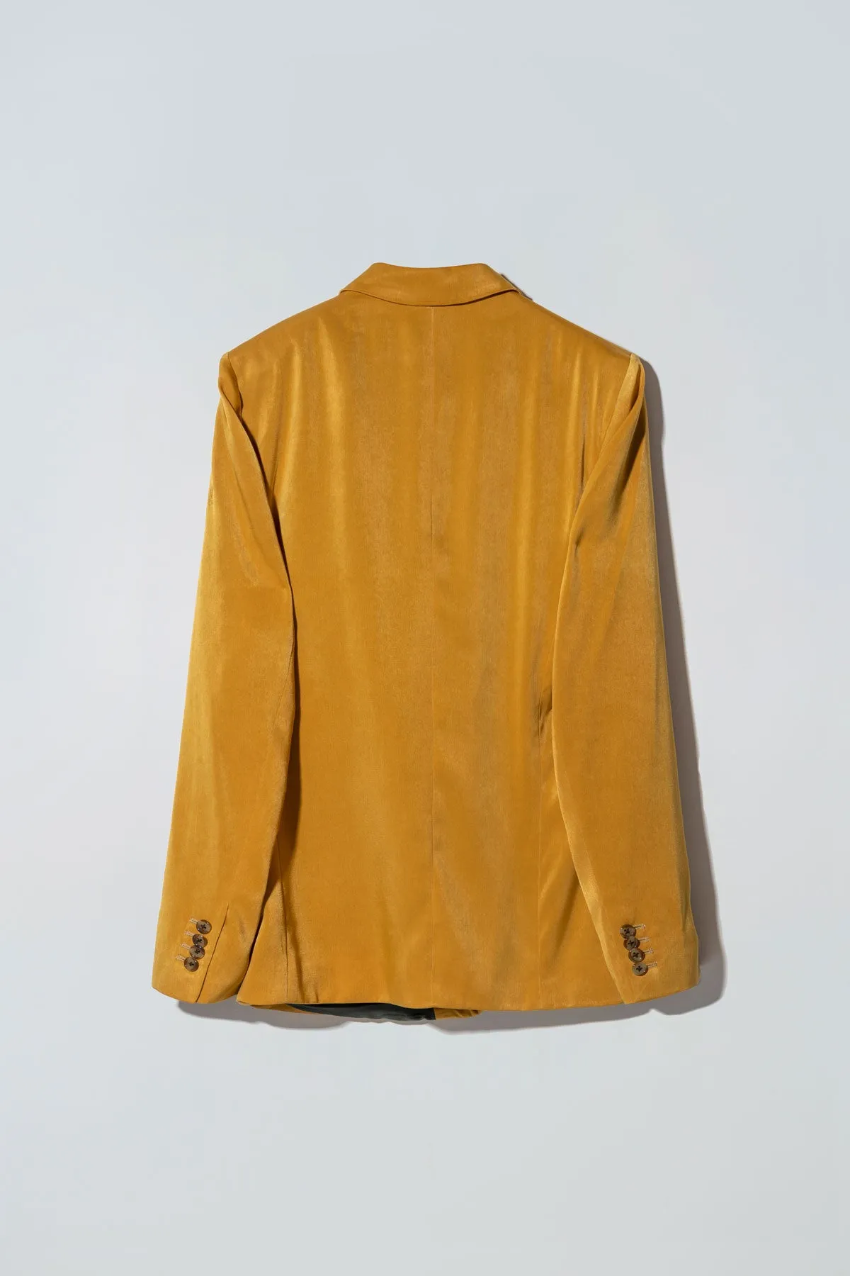 Monday Blazer Mustard Yellow