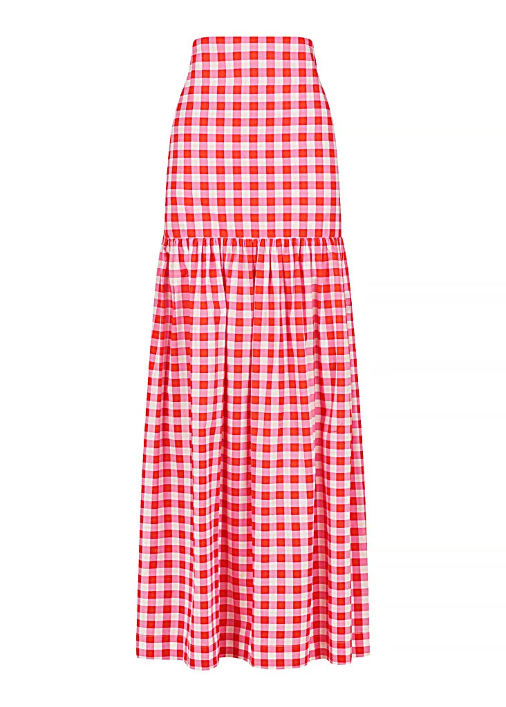 Mottled Crop | Hip Hugging Maxi