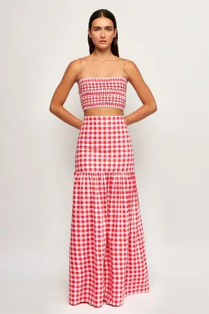 Mottled Crop | Hip Hugging Maxi