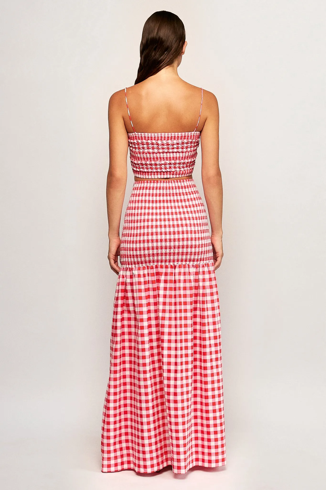 Mottled Crop | Hip Hugging Maxi