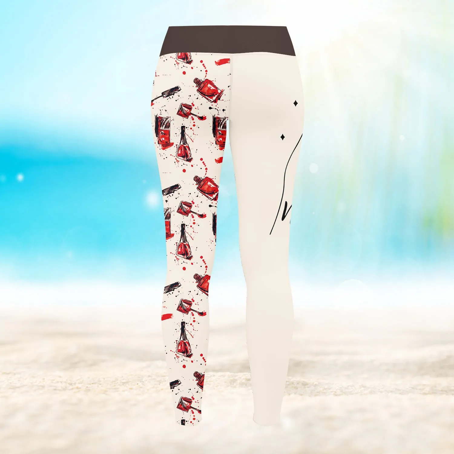 Nail Boss Nail Technician 3D Legging Manicurist Gift Tad 11