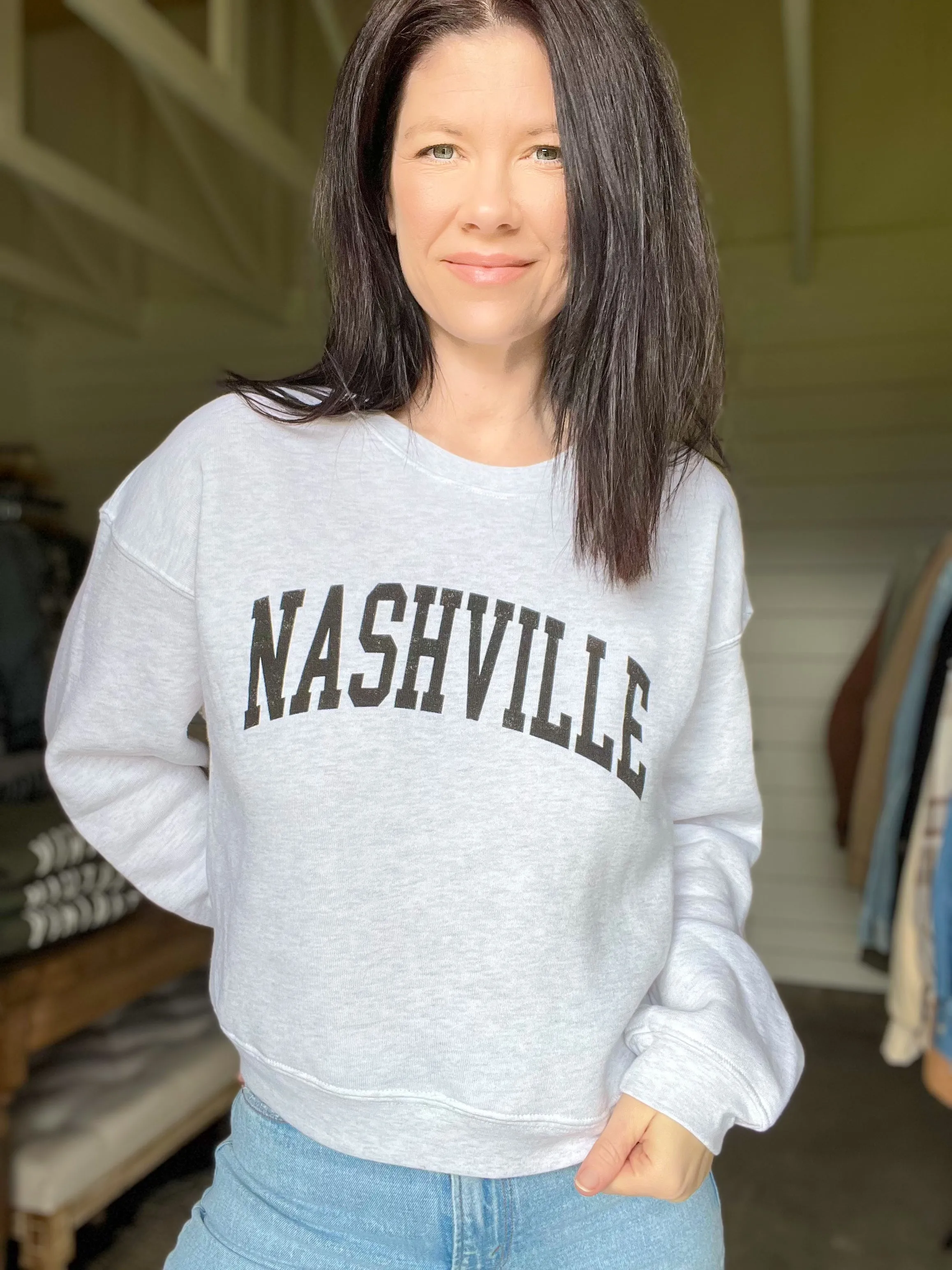 Nashville Cropped Sweatshirt