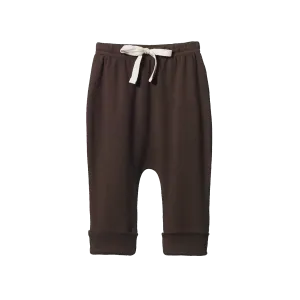 NATURE BABY DRAWSTRING PANTS PINECONE