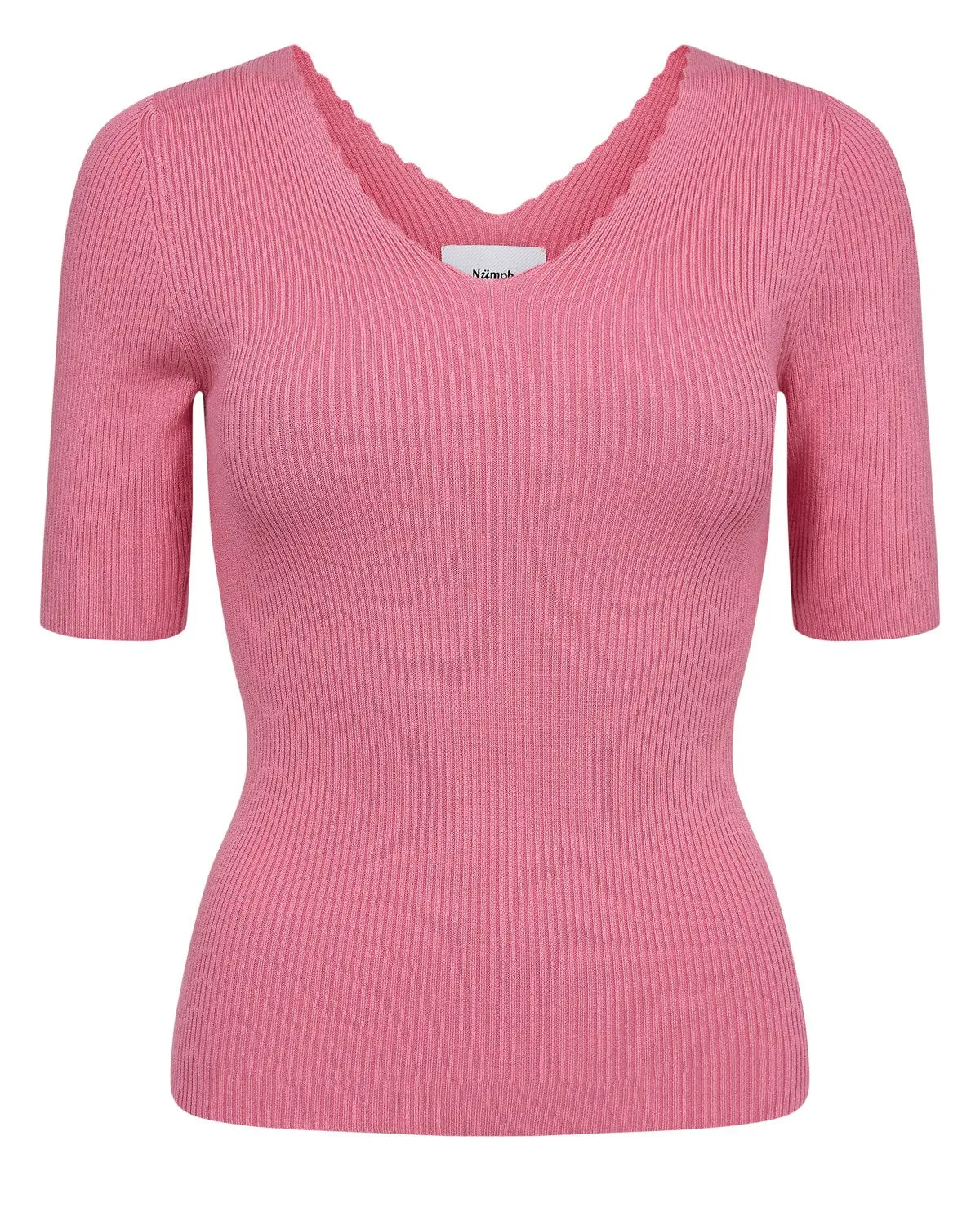 NUAYELET SS PULLOVER CROPPED - Pink Carnation