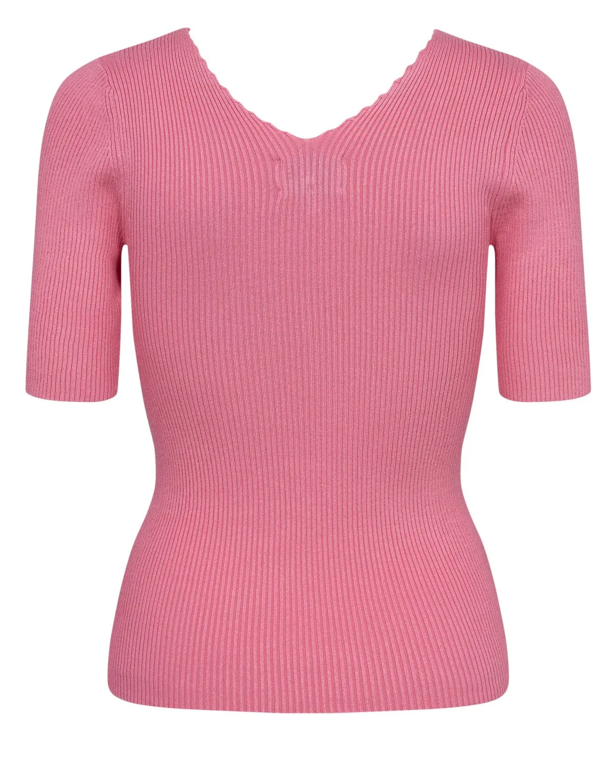 NUAYELET SS PULLOVER CROPPED - Pink Carnation