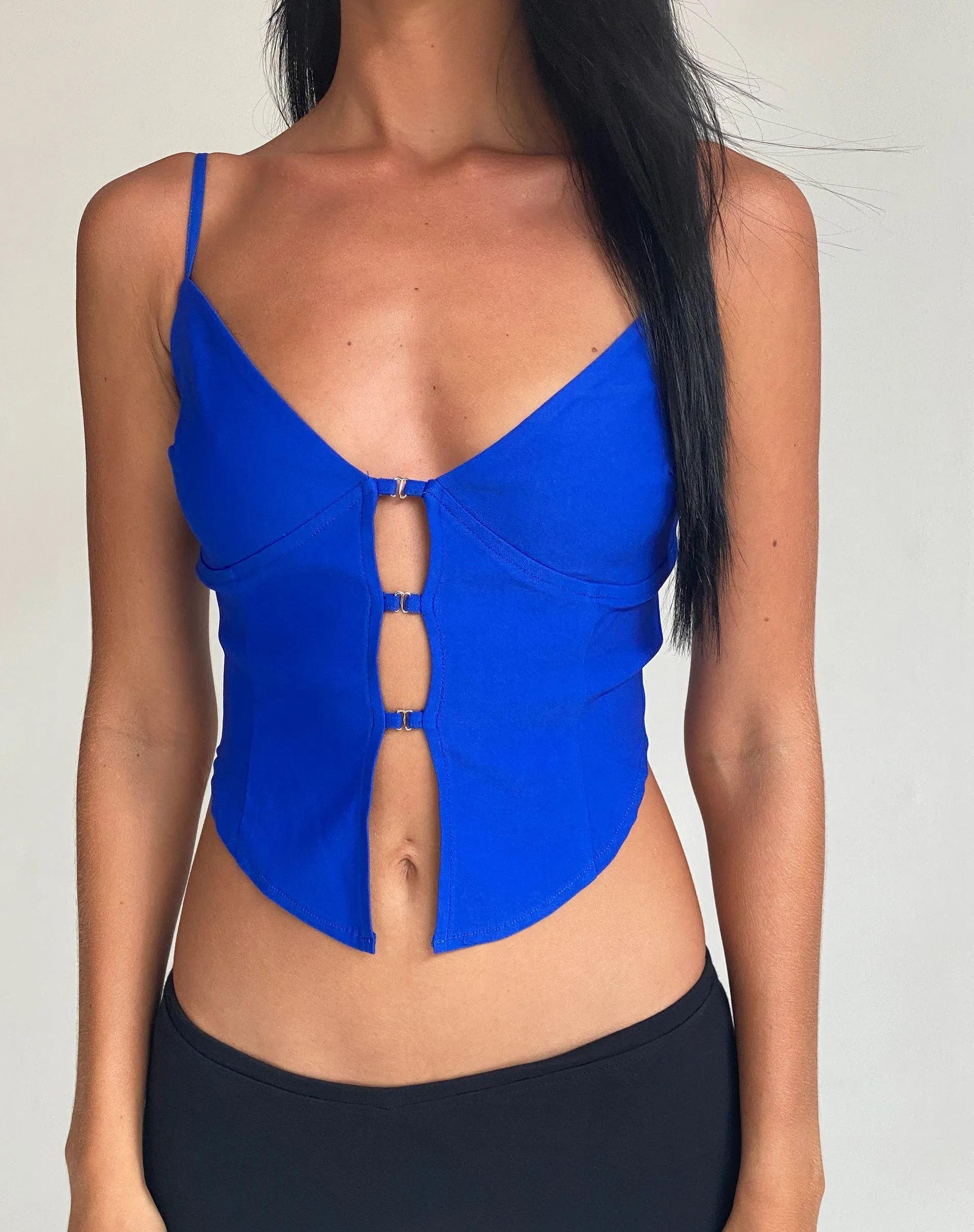 Oleta Cami Top in Cobalt