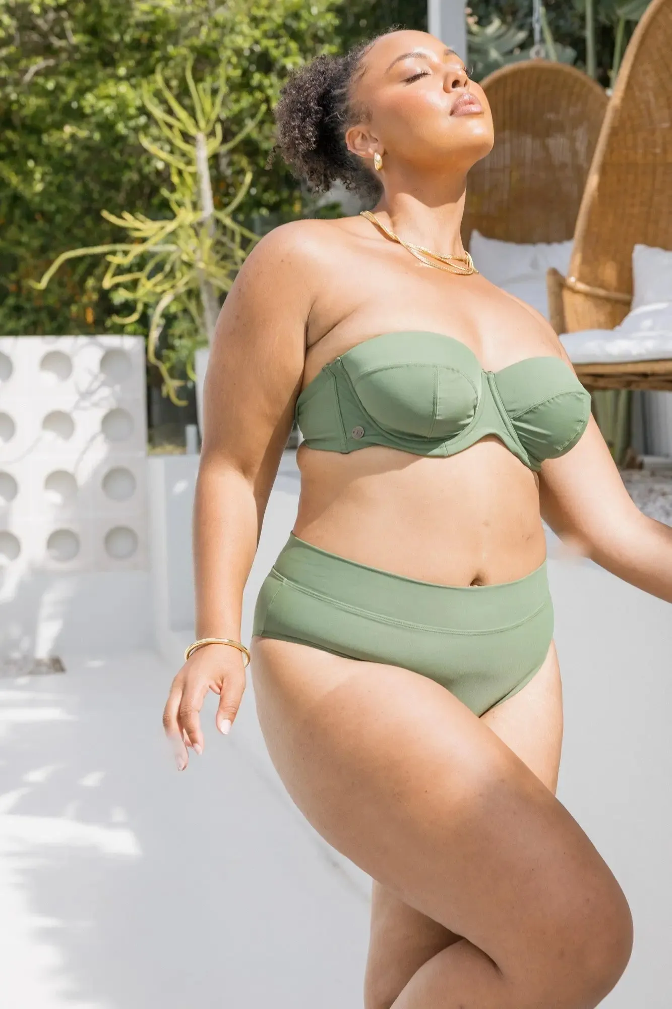 Olive Full Bottom