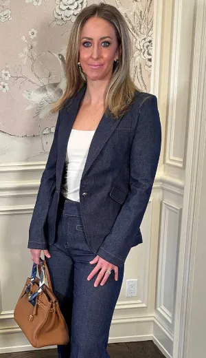 Ollie Sheen Denim Blazer