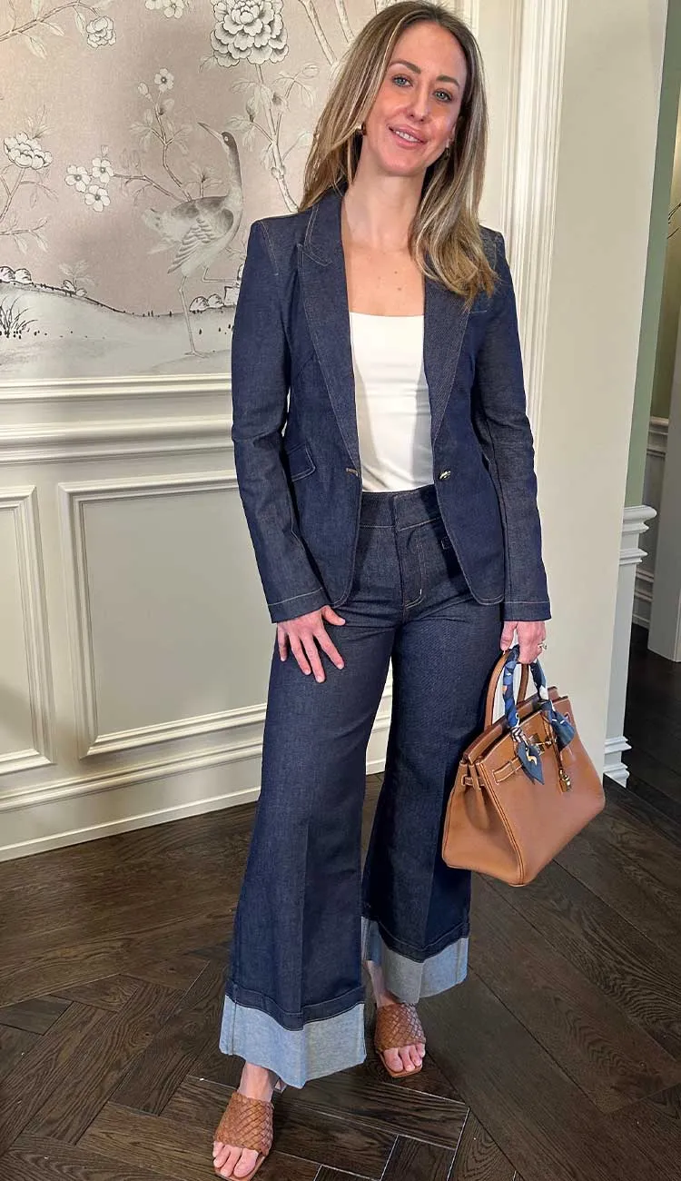 Ollie Sheen Denim Blazer