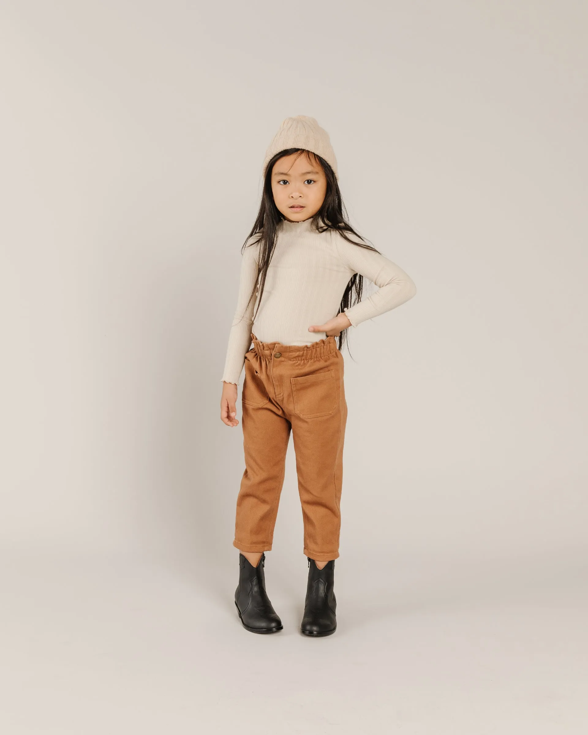 PAPERBAG PANT - OLIVE