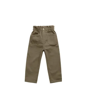 PAPERBAG PANT - OLIVE