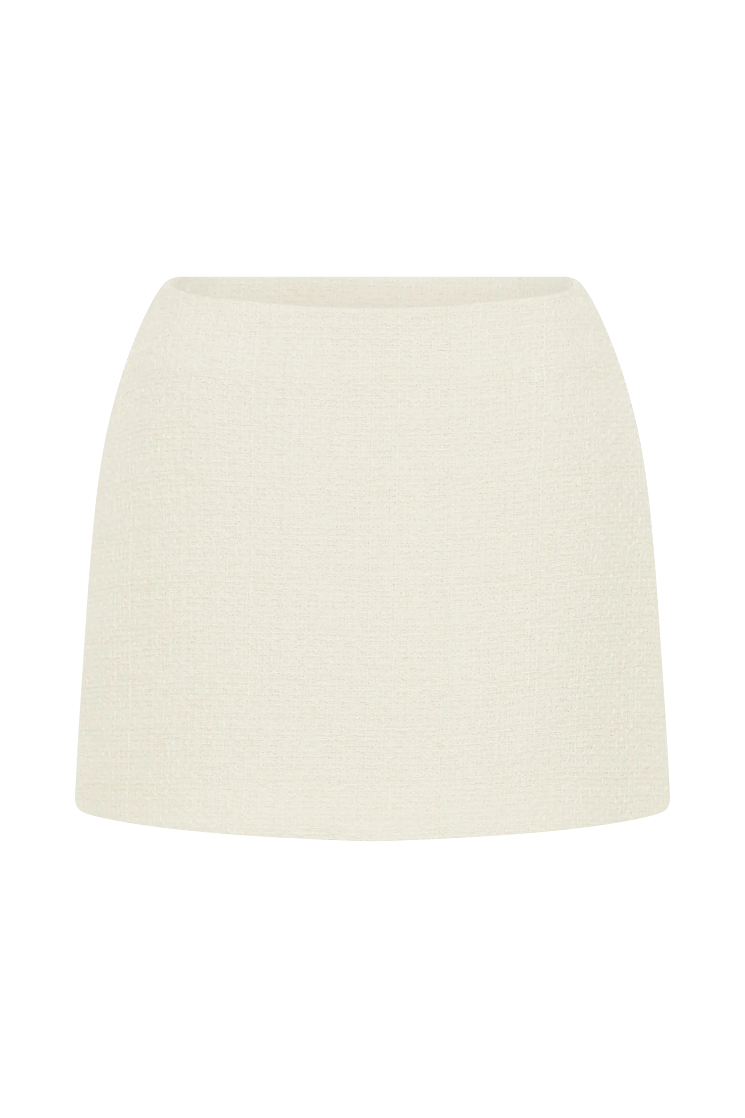 Parisa Boucle Skirt - Ivory