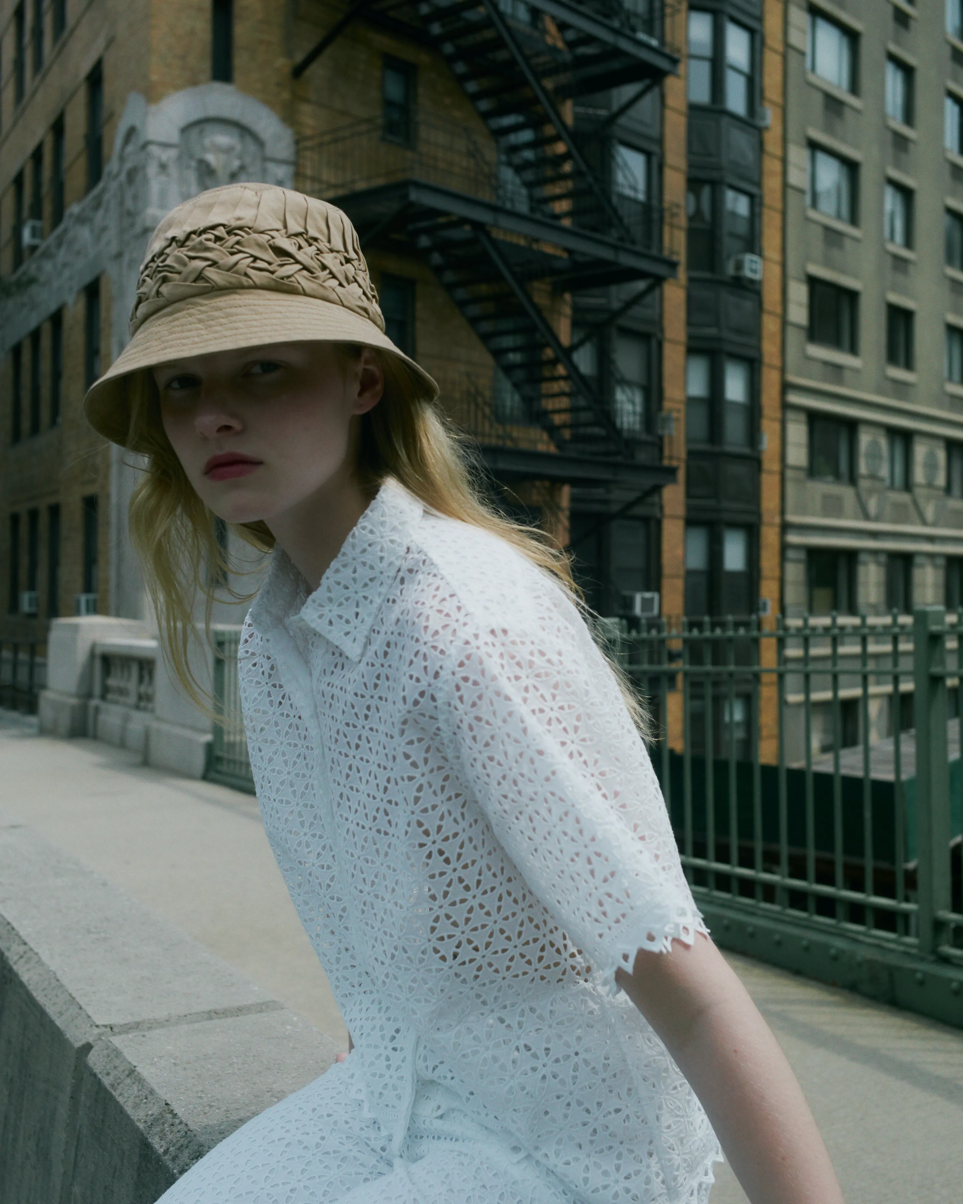 Perle Top in White