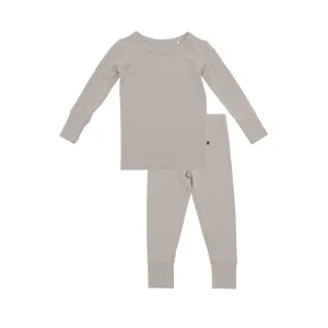 Pewter Long Sleeve Pajama Set