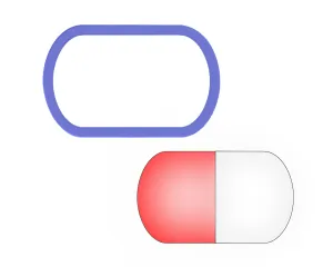 Pill Capsule Cookie Cutter
