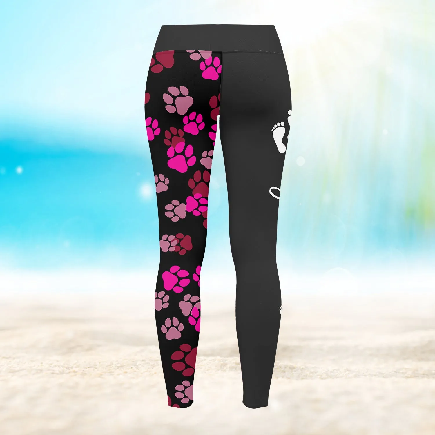 Pink Paw Dog Walker 3D Legging 903 NA93 [Non workwear]