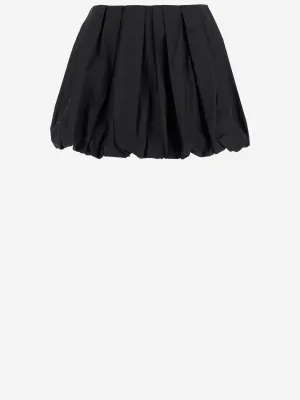 Pinko Cotton Pleated Balloon minikjol