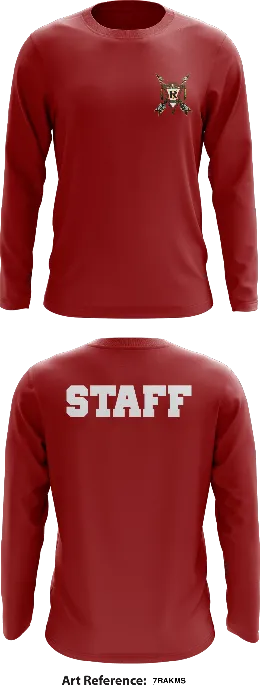 Poarch Band Of Creek Indians Recreation Department Core Men's LS Performance Tee - 7RaKMs