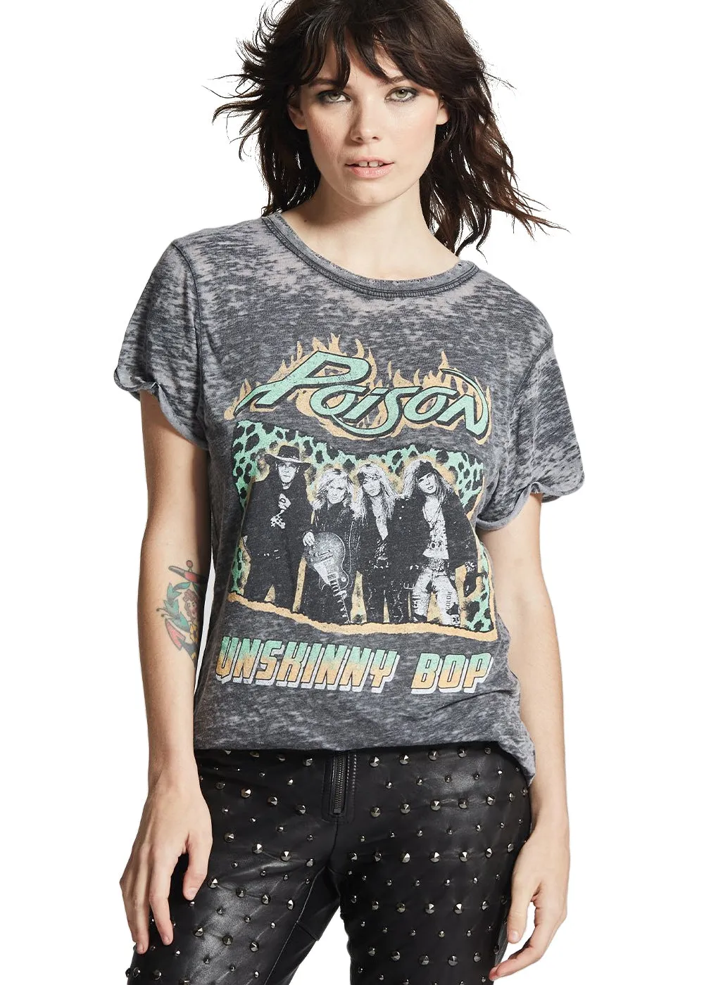 Poison Band Shirt by Recycled Karma