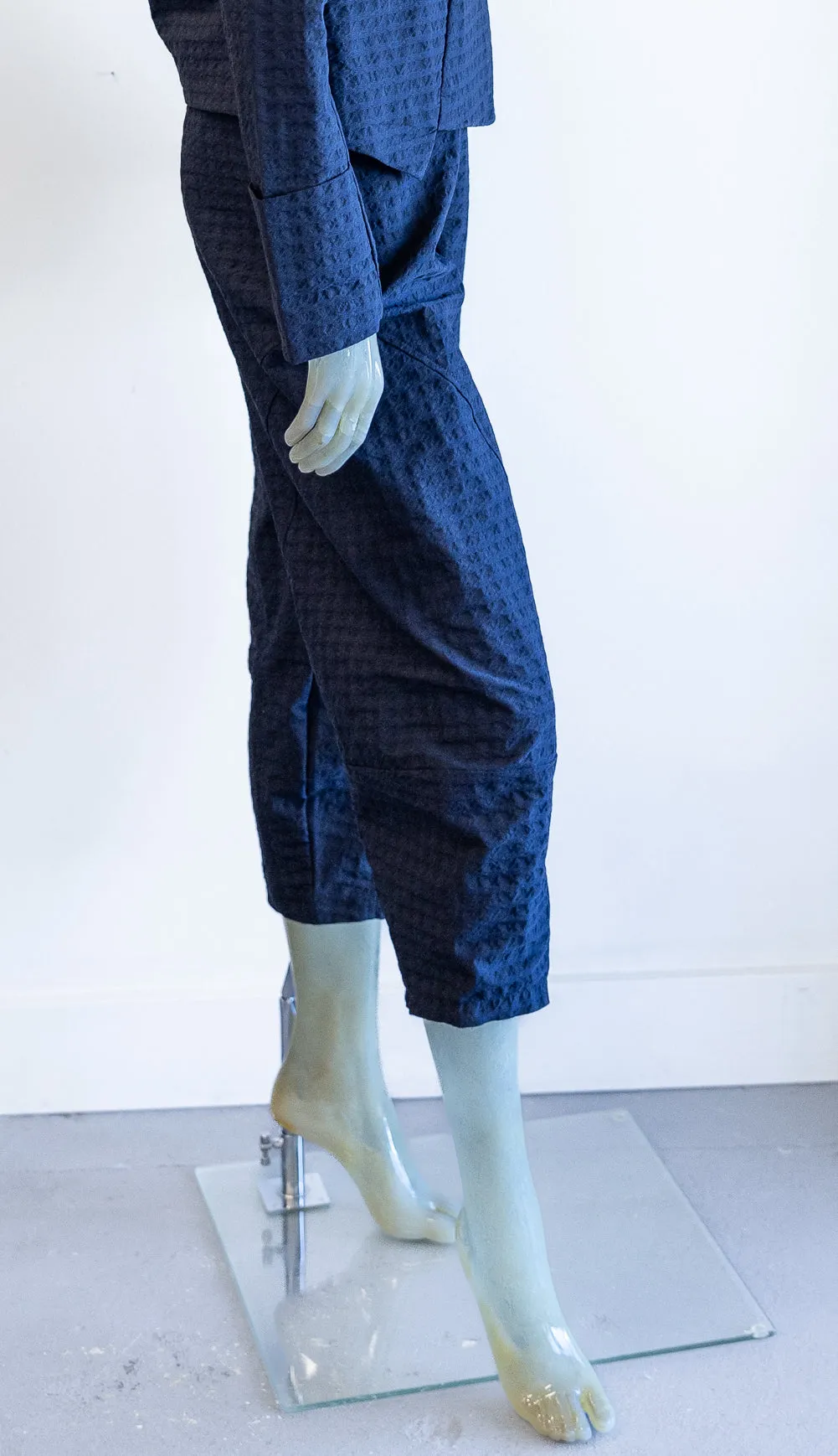 Porto Barrel Shaped Hem Cotton Pant