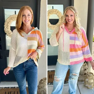 PREORDER: Dahlia Hooded Sweater in Two Colors