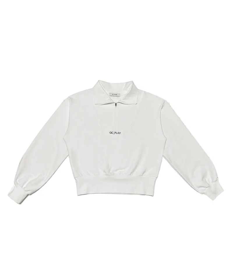 Q.C PLAY: Functional PK zip-up two-piece set
