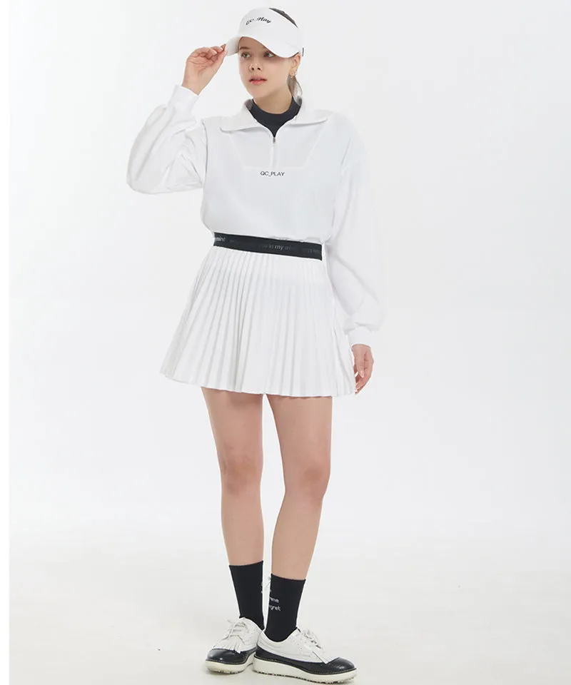 Q.C PLAY: Functional PK zip-up two-piece set